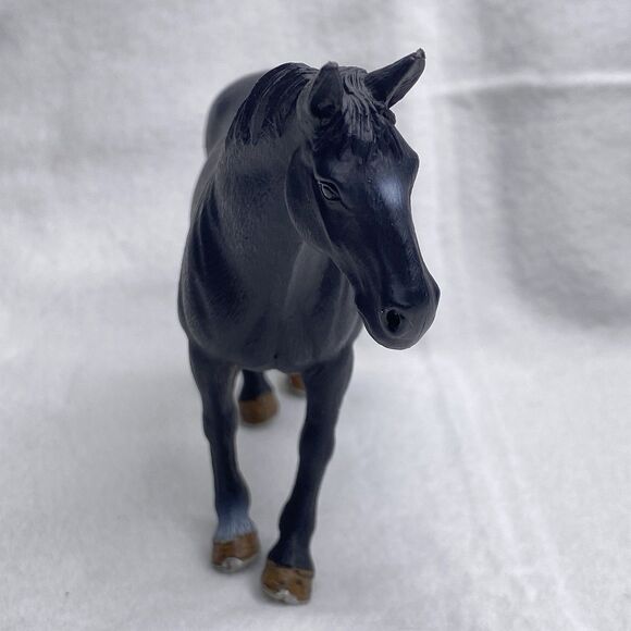 SCHLEICH Horse Lot Retired Black Hanoverian Stallion 72096 2008 Morgan Mare 2018 - Picture 3 of 16